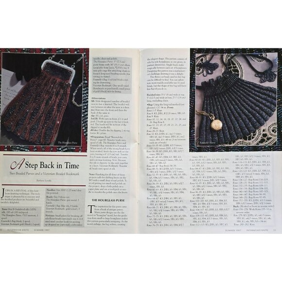 Interweave Knits Summer 1997 Beyond the Basics Bead Knitting - Picture 6 of 13